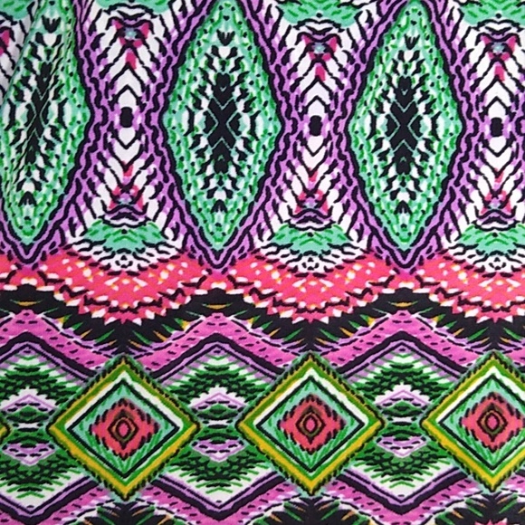 #580 Junior small Trippy print palazzo pants 31.5" inseam - Picture 3 of 5